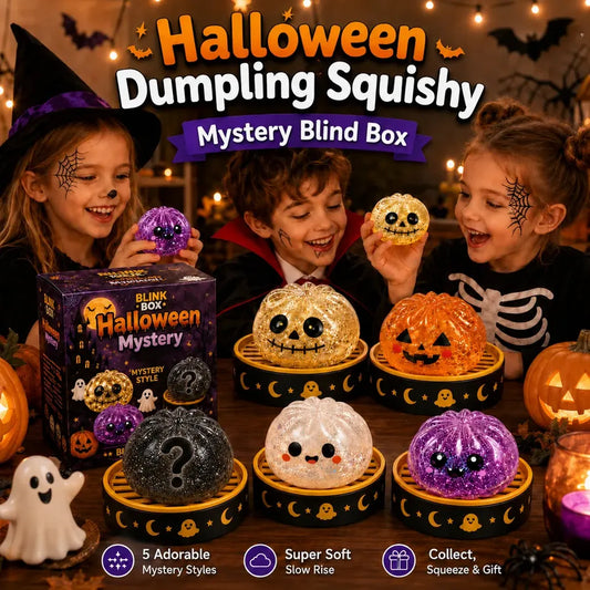 Halloween Dumpling Squishy Mystery Box – Which Spooky One Will You Get?